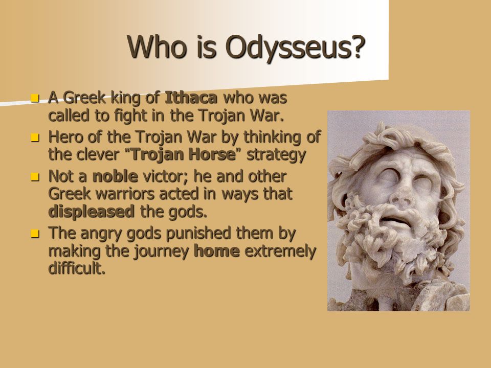A biography of odysseus the greek king of ithaca